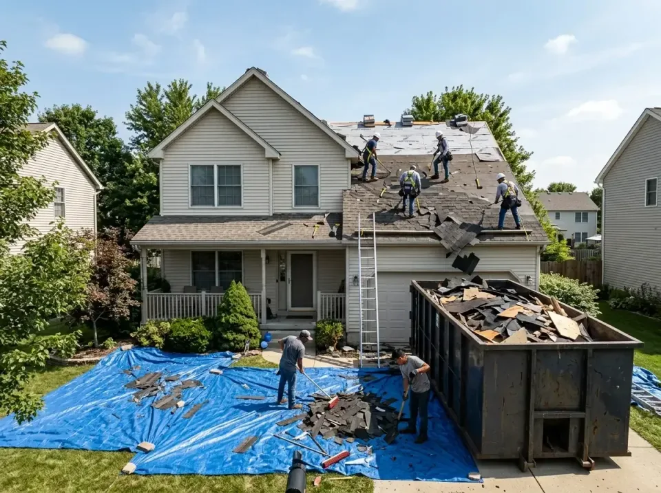 roof-replacement-debris-remova-004 — frequently asked questions, Cheapest Dumpster Rentals in Fate, TX